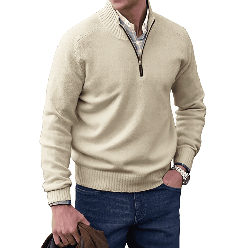 Ben - Stylish Zipper Sweater