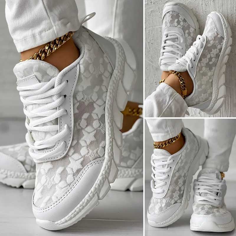 Sarah - Luxurious Orthopedic Sneakers for Active Women